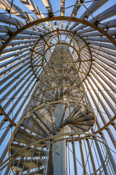 istock lookout tower at the diocese on lake Cospuden seen from below 1250923149