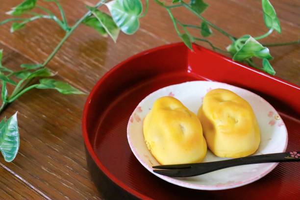 istock Japanese sweet potato cake 1250927977