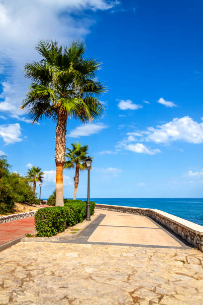 istock Promenade Walkway, Mojacar, Almeria, Spain 1250929172