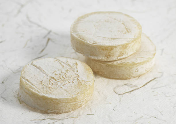 istock French Cheese Called Rocamadour, Cheese made with Goat Milk 1250929999
