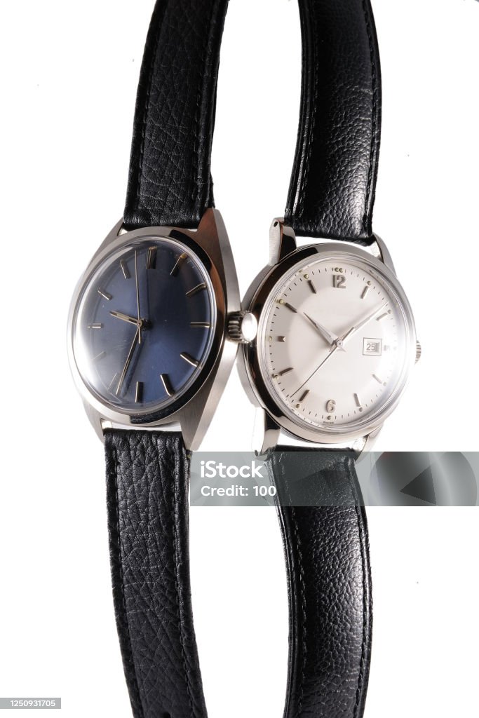 Two Dials 2 Watch With Difference Dial Stock Photo - Download Image Now - Aging ...