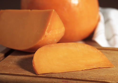 French Cheese called Mimolette, Cheese made with Cow's Milk