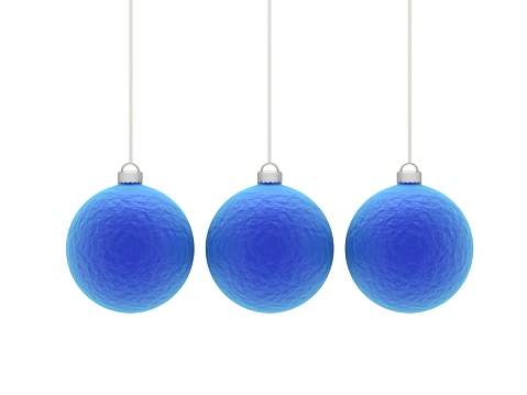 Blue ornament