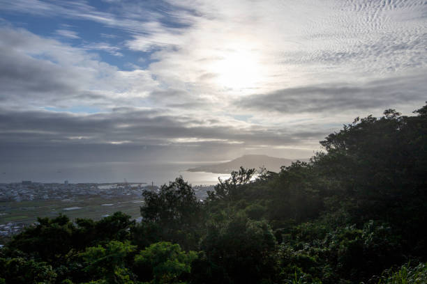 istock Scenery at dawn in Okinawa 1250937424