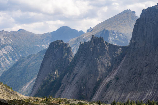 istock Mountain peaks after the storm 1250937658