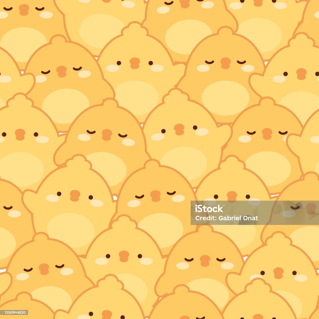 Graphics Pattern Chick Chick Seamless Pattern Background Stock Illustration - Download Image ...