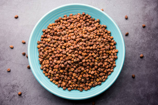 istock Black Chick Pea or Kala or Brown Chana 1250947621