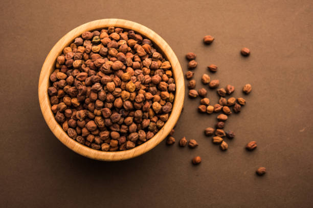 istock Black Chick Pea or Kala or Brown Chana 1250949225