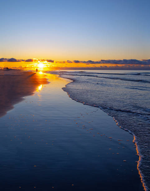 istock Beach walking at sunrise-Hilton Head Island,SC 1250961814