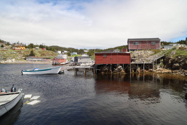 istock Newfoundland Fishing Stages and Docks 1250966492