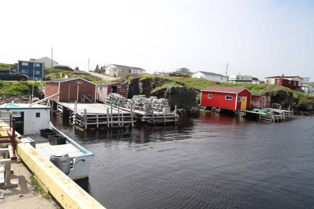 istock Newfoundland Fishing Stages and Docks 1250966548