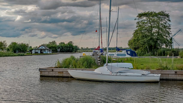 istock The River Thurne, Norfolk Broads, on a summer evening 1250968870