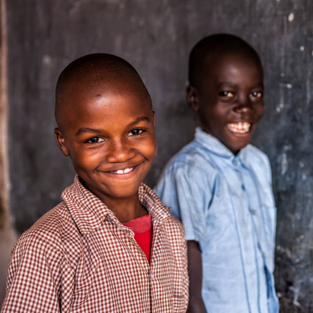 istock African young boys are learning English language, orphanage in Kenya 1250969110