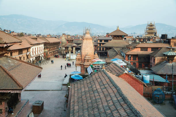 istock Bhaktapur Durbar Square in Katmandu, Nepal 1250972266