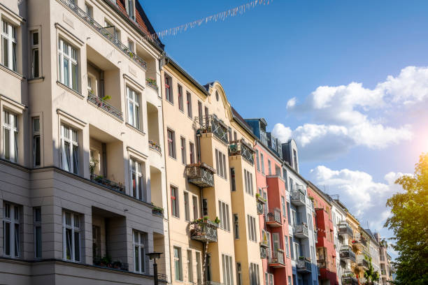 istock Apartment buildings in Berlin, Germany 1250984277