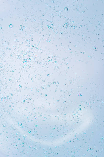 istock Close-up sample of cosmetic translucent gel 1251005350