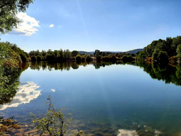 istock Mirror lake Guadarrama 1251015375