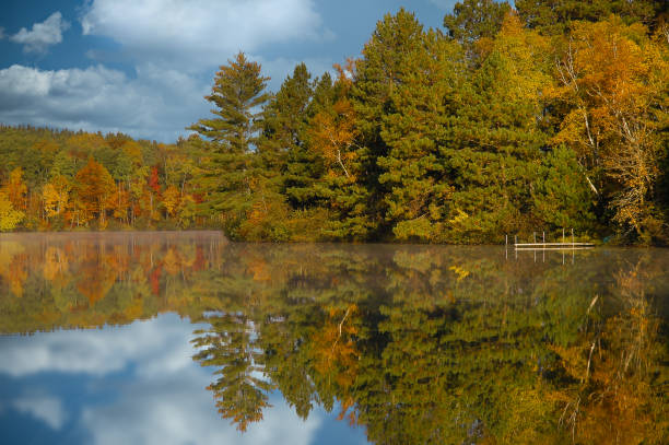 istock Beautiful September day at the lake 1251020429