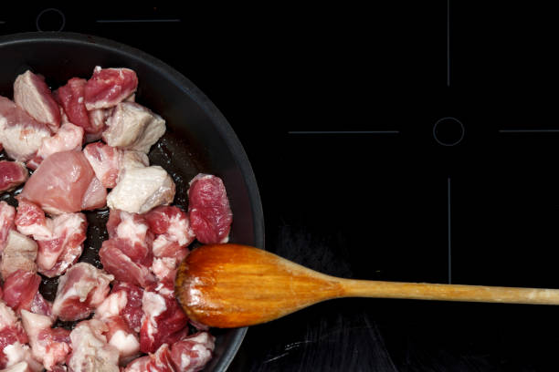 istock Raw cuts of meat close-up 1251024264