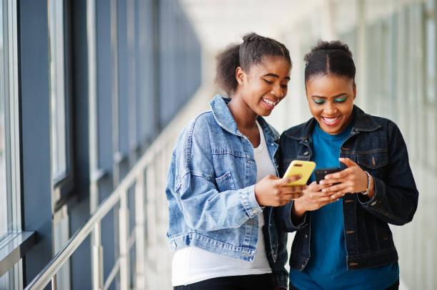 istock Two african woman friends 1251027313