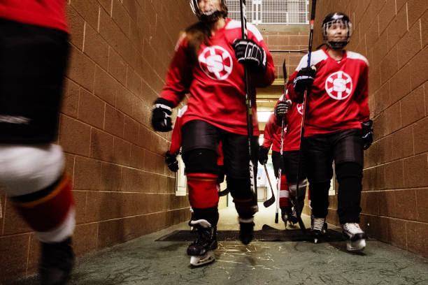 istock Woman Hockey Team 1251042903