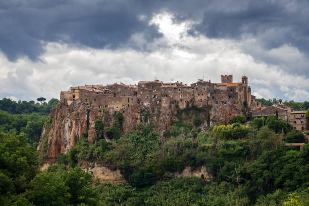 istock Calcata, small medieval village, Italy 1251045066