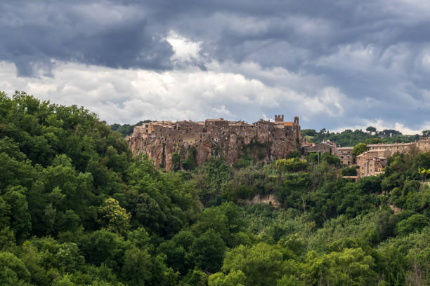 istock Calcata, small medieval village, Italy 1251045072