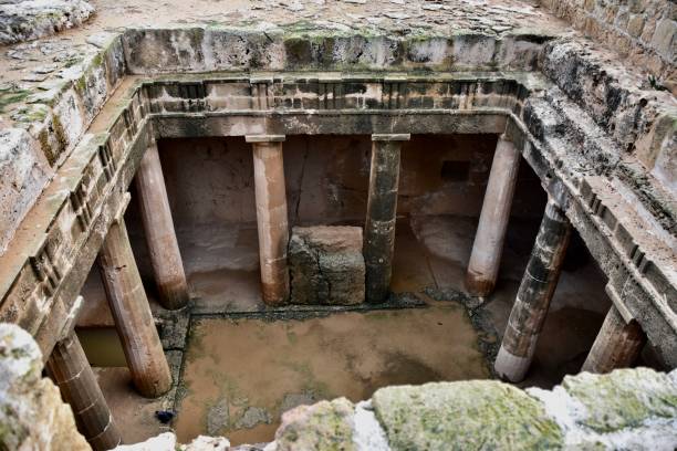 istock High-Angle View into an Ancient Greek Tomb 1251065792