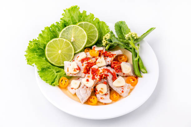 istock Steamed pork with lemon 1251065843