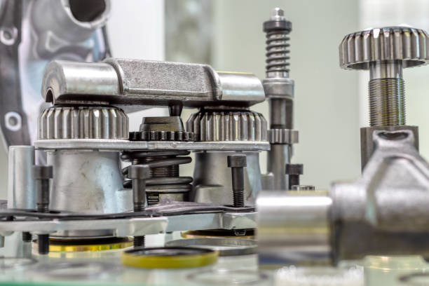 istock Spare parts of the automobile engine. 1251076379
