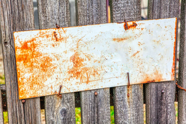 istock old street name plate 1251081533