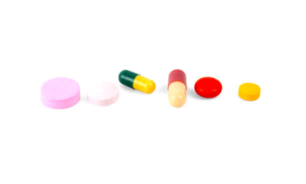 istock Medicine and pill isolated on white background with clipping path 1251081799