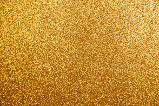 istock Gold glittering christmas lights. Blurred abstract background 1251084098