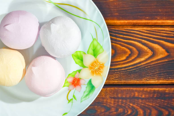 istock colorful marshmallows on a plate on a wooden background 1251088663