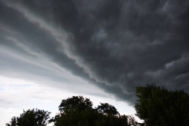 istock Stormy dark clouds before the storm. Textured gray and blue clouds in the sky 1251088975