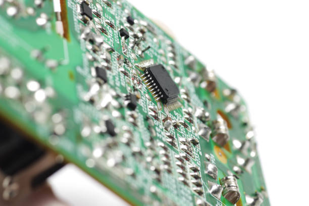 istock Close up shot of electronic componnents 1251090968