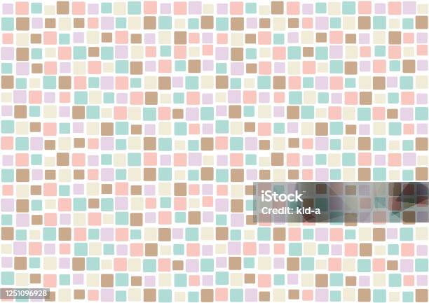 Irregular Squares Pattern Irregular Square Pattern Background Mosaic Tiles Stock Illustration ...