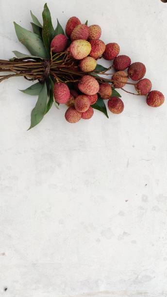 istock Close-up of bunch of lychee 1251107464