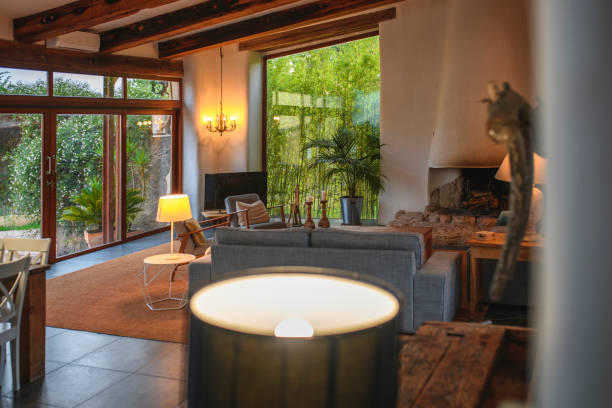 istock Nice living room in house in Spain 1251118747