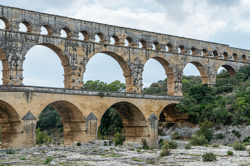 History is alive - Pont du Gard, France