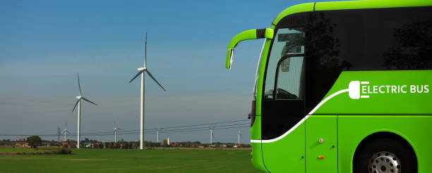 ônibus elétrico - autocarro elétrico - fotografias e filmes do acervo