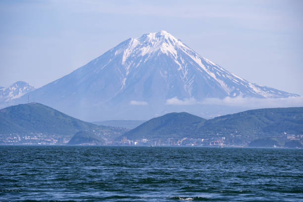 istock Koryaksky volcano on the Kamchatka Peninsula, Russia 1251139081