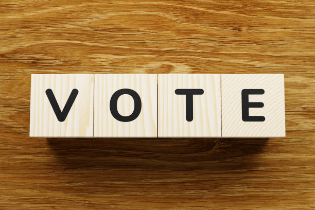 istock VOTE word on wooden blocks. 1251159387
