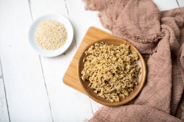 istock Healthy brown rice and quinoa 1251163457