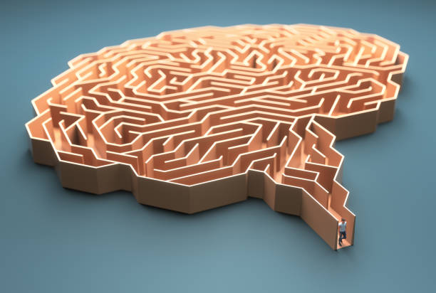 istock Brain Maze Science And Medical Research 1251168043