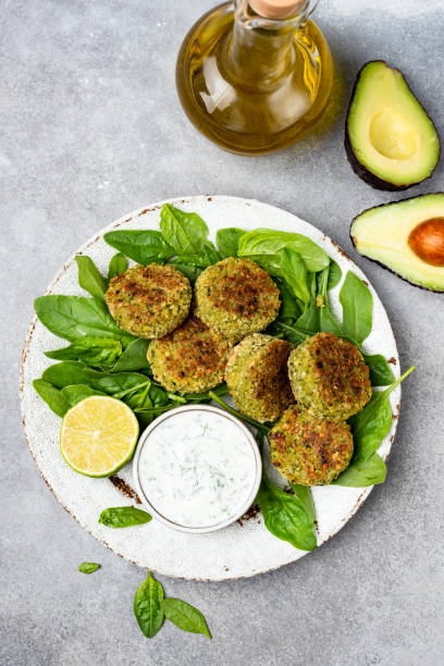 istock Falafel with tzatziki sauce 1251178347