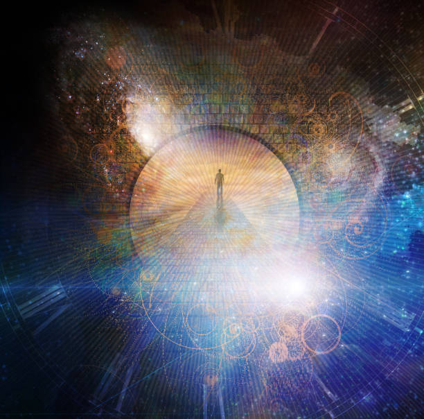 The journey to Eternity The journey to Eternity. Spiritual art one brick at a time stock pictures, royalty-free photos & images