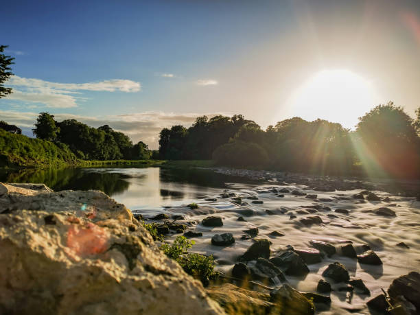 The tweed at melrose in the scottish borders