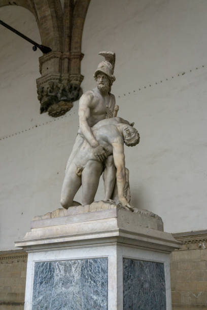 istock Statue on Signoria square, Florence, Italy 1251198992