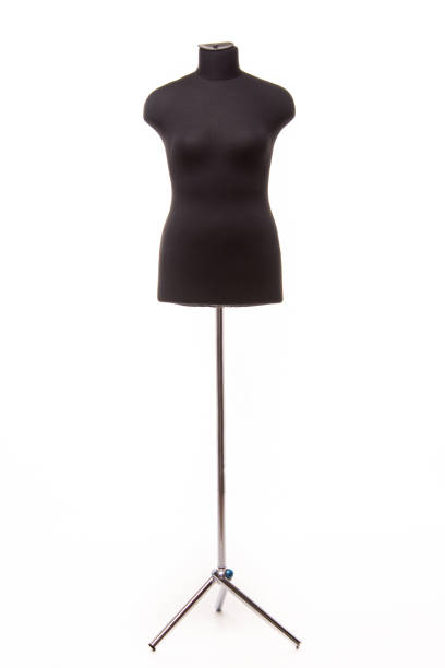 istock Female mannequin for clothes on a white background 1251199303